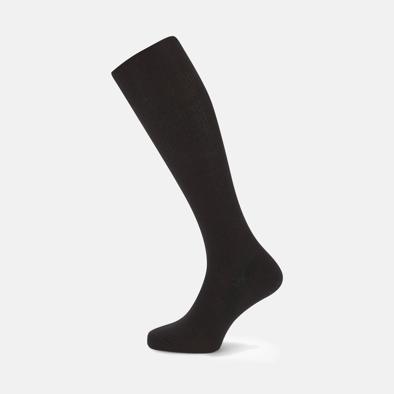 View 1 of product Black Long Merino Wool Socks