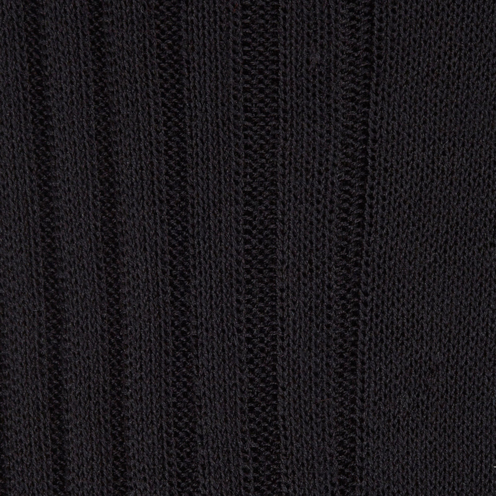 Black Long Cotton Socks