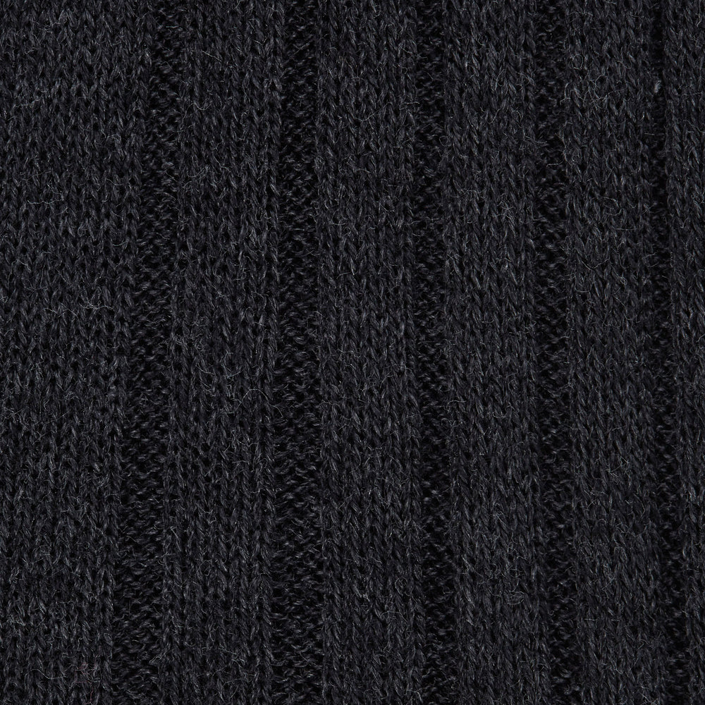 Dark Grey Long Cotton Socks