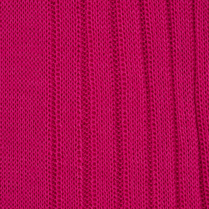 Hot Pink Long Cotton Socks Image 1