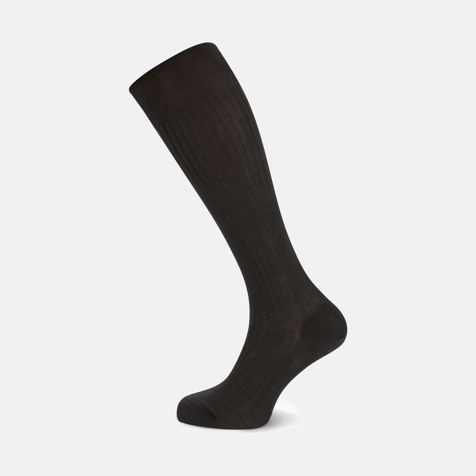 View 1 of product Charcoal Long Cotton Socks