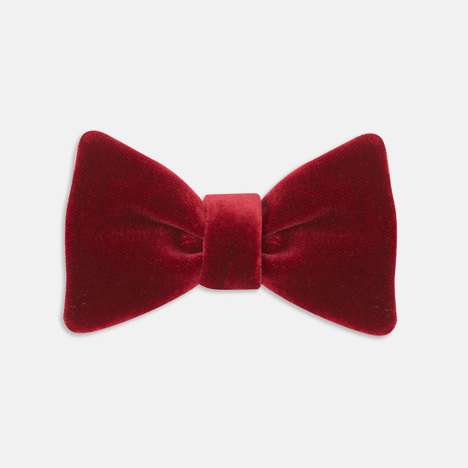 View 1 of product Burgundy Velvet Bow Tie
