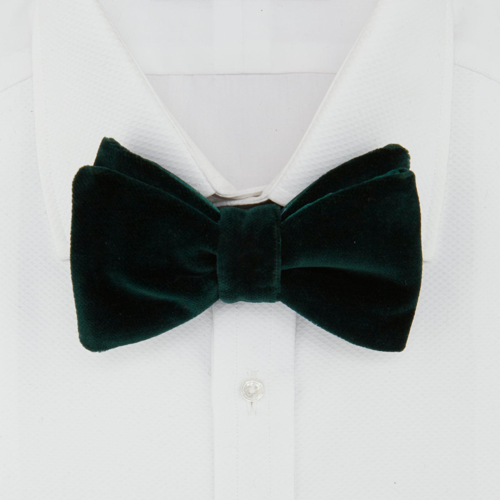 View 2 of product Green Velvet Bow Tie