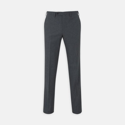 Charcoal Flannel Trousers Image 2