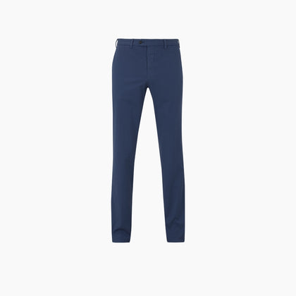 Navy Garment Dyed Cotton Chinos Image 2
