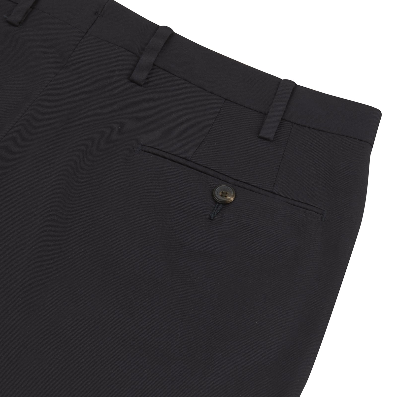 View 2 of product Navy Cotton Trousers