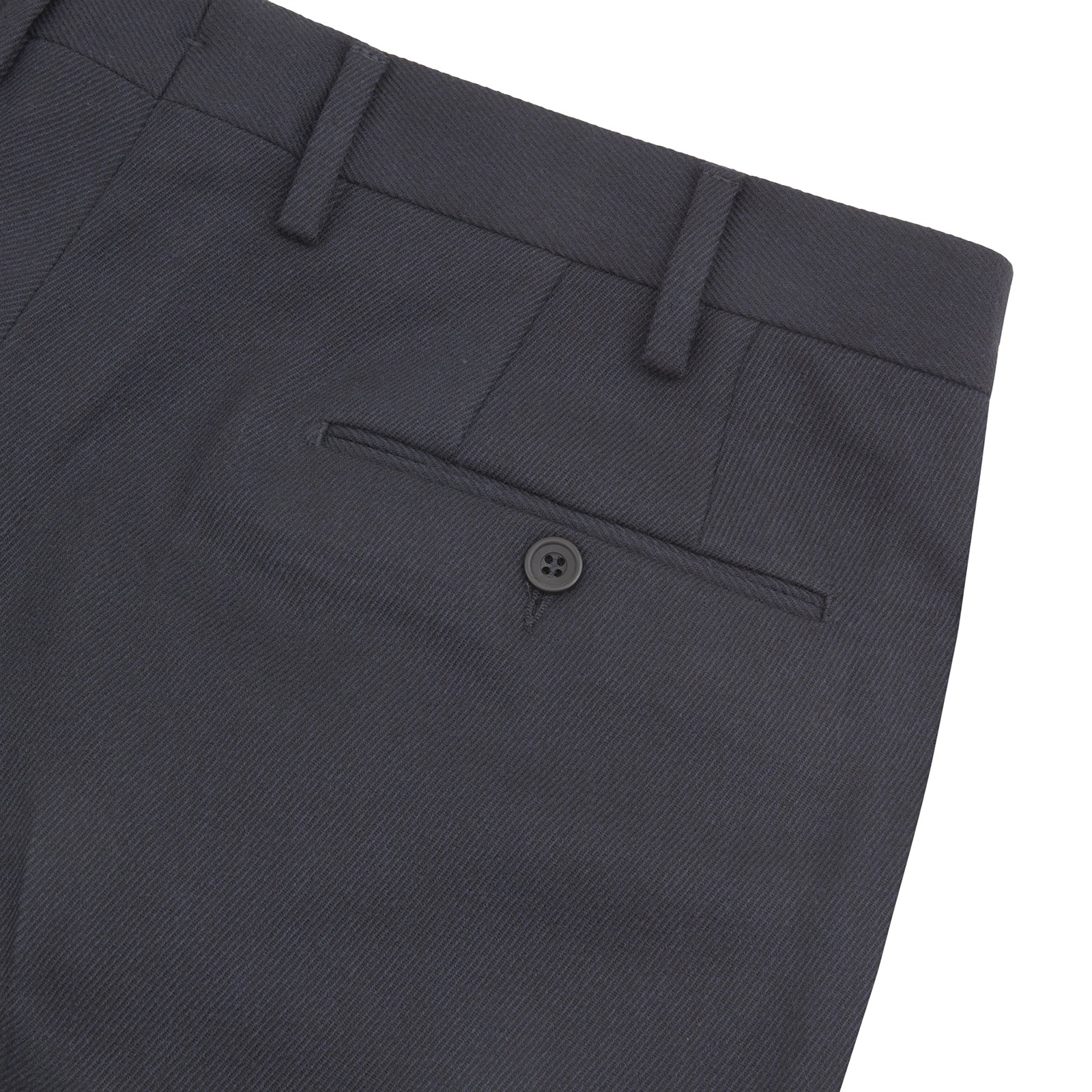 View 2 of product Jackson Navy Wool Trousers