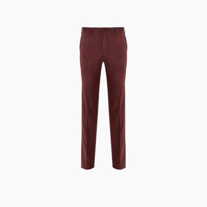 Copper Horizontal Corduroy Trousers Image 2