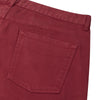 View 2 of product Burgundy Cotton Five Pocket Trousers