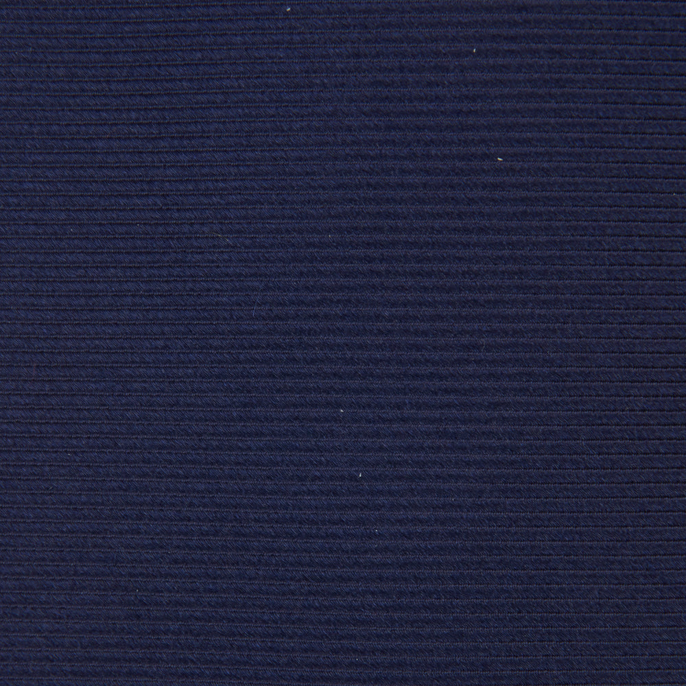 Navy Horizontal Twill Silk Tie