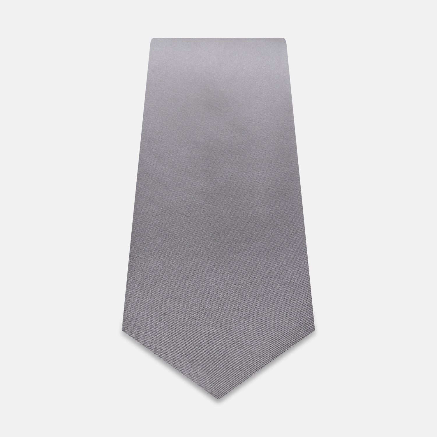 View 1 of product Grey Satin Silk Tie