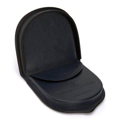 Black Leather Tray Purse