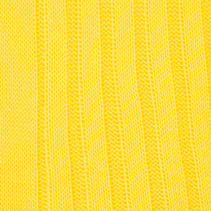 Bright Yellow Long Cotton Socks Image 1