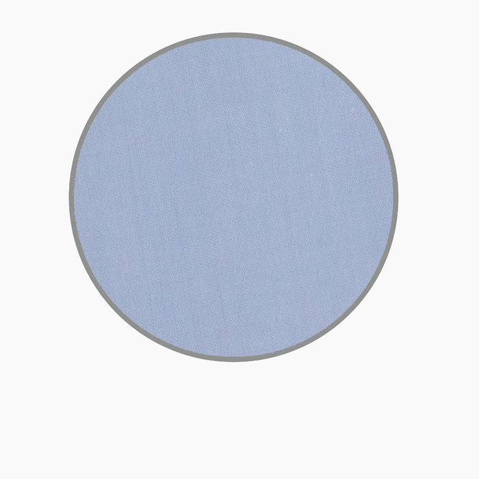 Blue West Indian Sea Island Cotton Fabric Image 2